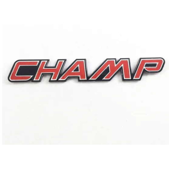 CHAMP Letter Logo Car Auto Decorative Emblem 