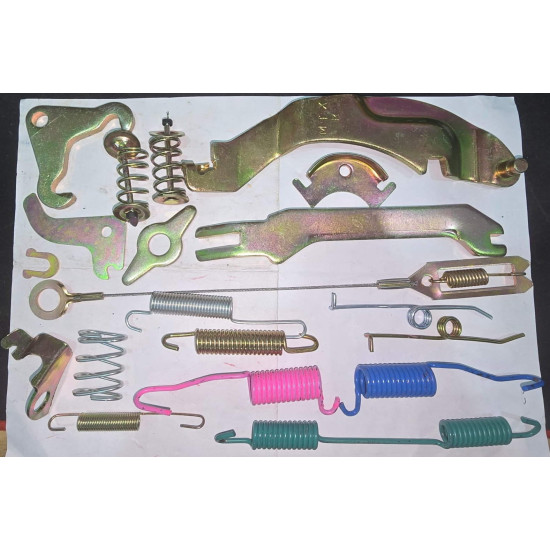 Set hardware for rear drumbrake RH, LN56-MTX