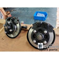 Conversion set Corona RT40 front drum to RT80 solid disc brakes