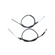 Handbrake cable set Corolla KE30