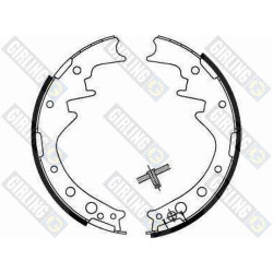 Brake shoe kit Hilux RN30-50 HERO , rear, complete pair