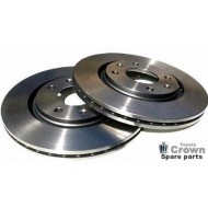 Disc brakes, set of 2, front MS110-117
