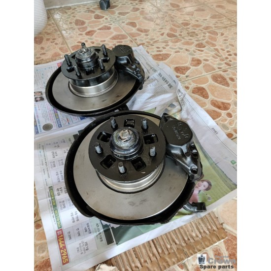 Conversion set #S6# front drum to (original) solid disc brakes