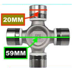 Spider Kit, Universal Joint (For Steering Main Shaft), Century, Corolla, Publica