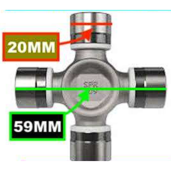 Spider Kit, Universal Joint (For Steering Main Shaft), Century, Corolla, Publica