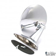 Fender mirror, round model, pair of 2