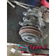 Airconditioningpump M-M2-M4 including bracket and pulley