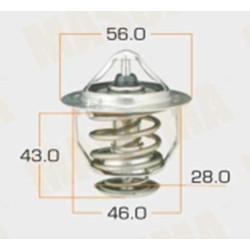 Thermostat, Aftermarket, Toyota, 82 degrees, newer engines