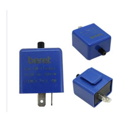 Turn signal flasher relay, adjustable speed, Also for LED