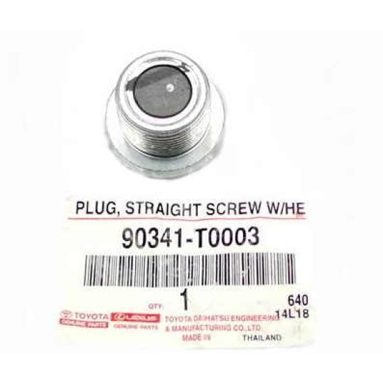 Oil Plug, W/Head Straight Screw M24 x 1.5 mm