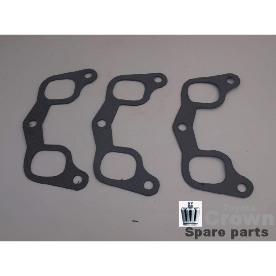 Gasket, exhaust manifold to head, M-series engine, set of 3