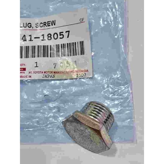 Plug (For gear box drain) M18x1.5, with magnet