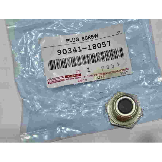 Plug (For gear box drain) M18x1.5, with magnet