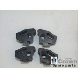 Bumper 2, Hood to Fender, set of 4