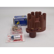 Distributor set, cap, rotor, points and condensator, for Toyota 2M-4M 