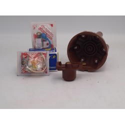 Distributor set, cap, rotor, points and condensator, for Toyota 2M-4M 