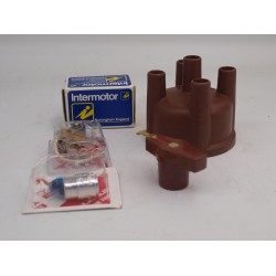 Distributor set, cap, rotor, points and condensator, for Toyota 5R