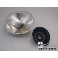 5-3/4" H4 Semi-Sealed Headlight RHD