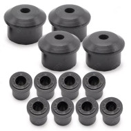 Shackle rubbers complete kit for the rear leaf springs Corona RT40 - RT60 - RT80