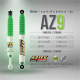 Pair AZ9 Aztex gas/hydraulic shockabsorbers, front, for Crown MS50 to MS130