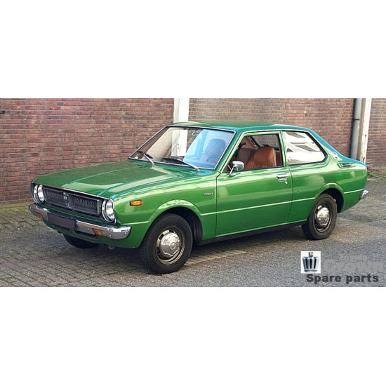 Toyota Corolla KE30 - 2 door 1974-1981 COMPLETE set available windscreen rubbers, doorseals, outer and inner weatherstrips and trunkrubber