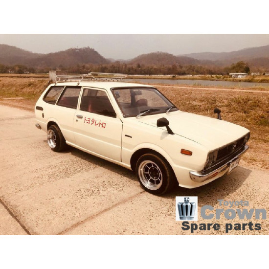 Toyota Corolla KE36 - 2 door 1974-1981 COMPLETE set available windscreen rubbers, doorseals and trunkrubber