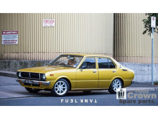 Toyota Corolla KE30 - 4 door 1974-1981 COMPLETE set available windscreen rubbers, doorseals, outer and inner weatherstrips and trunkrubber