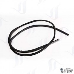 Windscreen Moulding Corolla AE101,EE100 black, Front