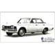 Toyota Crown MS/RS53 Station 1967-1971 COMPLETE set of available windscreenrubber, doorseals, and weatherstrips