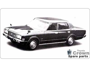 Toyota Crown MS/RS80 sedan 1974-1978 COMPLETE set of available doorseals, weatherstrips and trunkrubber