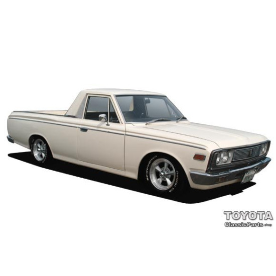 Toyota Crown MS/RS56 pickup 1967-1971 COMPLETE set of available windscreenrubber, doorseals, and weatherstrips